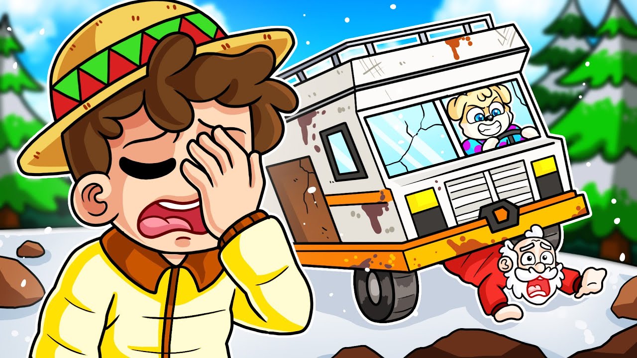 VIAJÉ con mis AMIGOS en la NIEVE y salio mal... 😅🏔️⛄🌲 SILVIOGAMER en RV THERE YET?