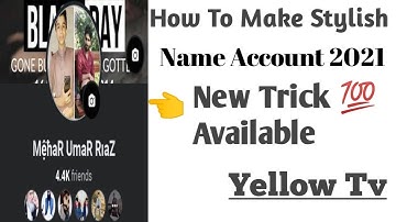 Facebook pe stylish name kaise likhe | how to create stylish name on Facebook with 100% proof