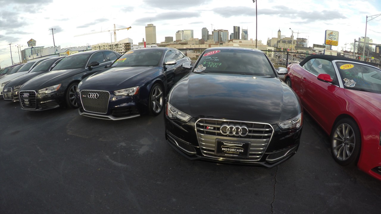 MotorCars of Nashville lot view January 21, 2017 YouTube