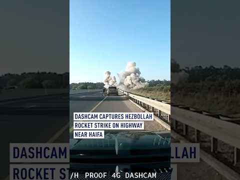 Dashcam captures Hezbollah