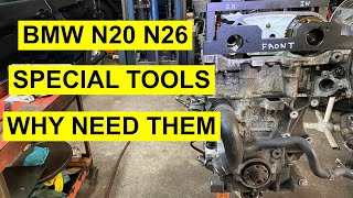BMW N20 N26 Special Tools Needed To Set Up Top Dead Center, Valve Timing & Timing Chain Replacement
