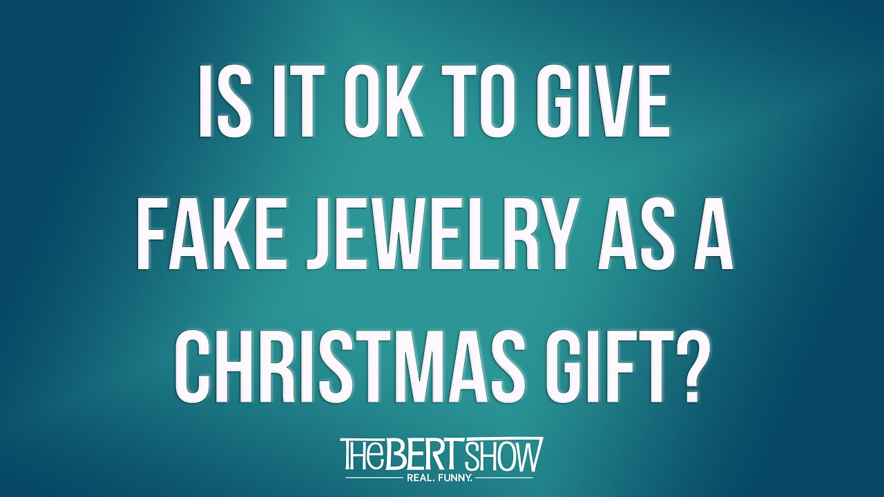 Is It OK To Give Fake Jewelry As A Gift? YouTube