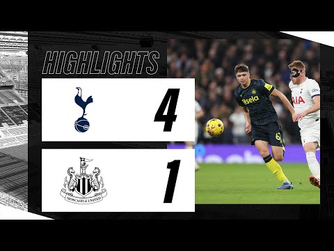 Tottenham Hotspur 4 Newcastle United 1 | Premier League Highlights