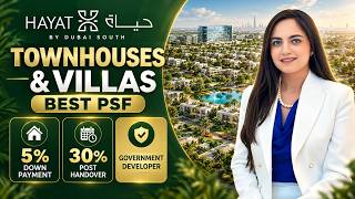 Hayat by Dubai South 2026 | 4 & 5BR Townhouses & Semi-Detached Villas | 5% Down Payment