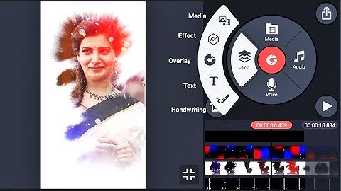 Smoke effect and Particle effect video editing in Kinemaster 2022