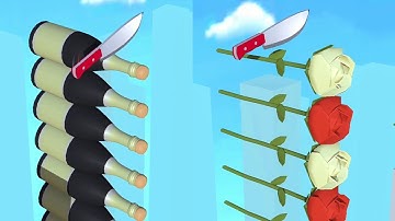 Almost Cut Game! Very satisfying ASMR slicing video