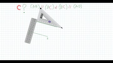 construire un parallélogramme avec une équerre et une règle cours1apic