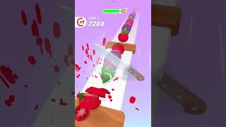 perfect slice master gameplay level-7 chop chop #PerfectSlices​ #gaming​ #VegetableCutting​ screenshot 4