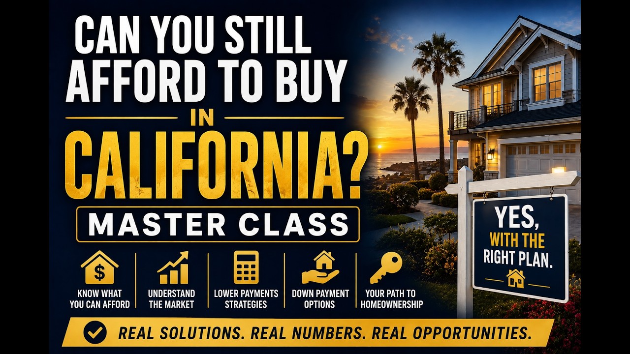 Can You Still Afford to Buy a Home in California? What Actually Makes It Possible