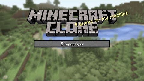 Demo – Minecraft Clone in Unity
