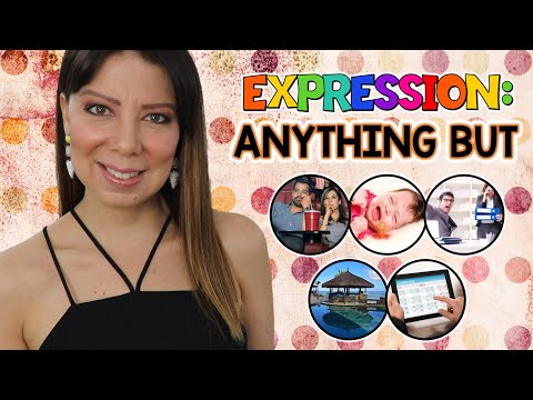 🤓 EXPRESIONES IDIOMATICAS EN INGLES - ANYTHING BUT 📚 MODISMOS EN INGLES