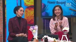 Talk Show with Ivana Clarissa: Let's Make A Handmade Crochet Flower Bouquet