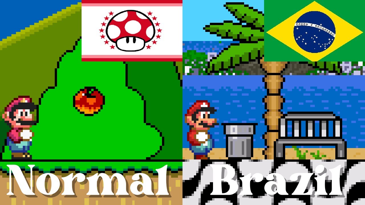 Super Mario World (SNES) - Mario goes to brazil #2 Pantanal