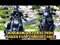 Everyone Shocked! Jungkook Looks Like an Action Movie Star Riding a Motorcycle!