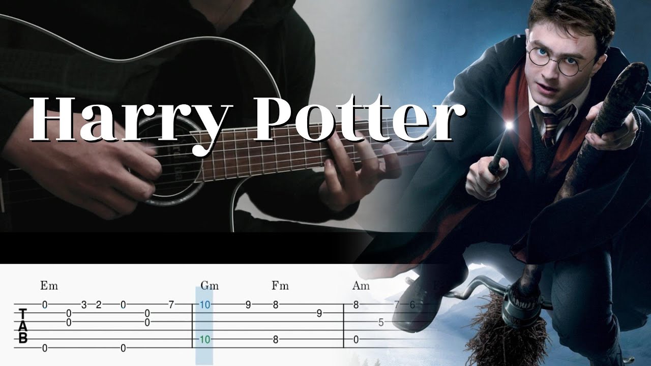 Harry Potter (Hedwig's Theme) - Fingerstyle Guitar TAB Chords - YouTube