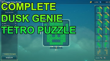 Complete Dusk Genie Tetro Puzzle #ninokuni #ninokunicrossworlds