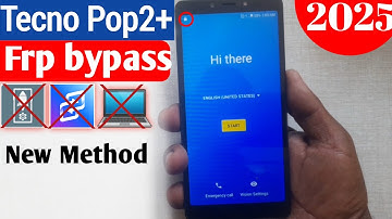 Tecno pop2 plus frp bypass without pc easy way #new #tricks #google account bypass #2025