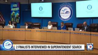 Miami-Dade School Board interviews final 2 candidates for superintendent job