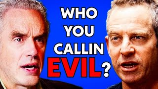 SAM HARRIS DESTROYS CHRISTIAN MORALITY IN FRONT OF JORDAN PETERSON!
