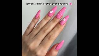 Matte Nails / Minimal / Soft Design 🌷#mattenails#pinknails#minimalnails#nailinspo#nailtok #beauty