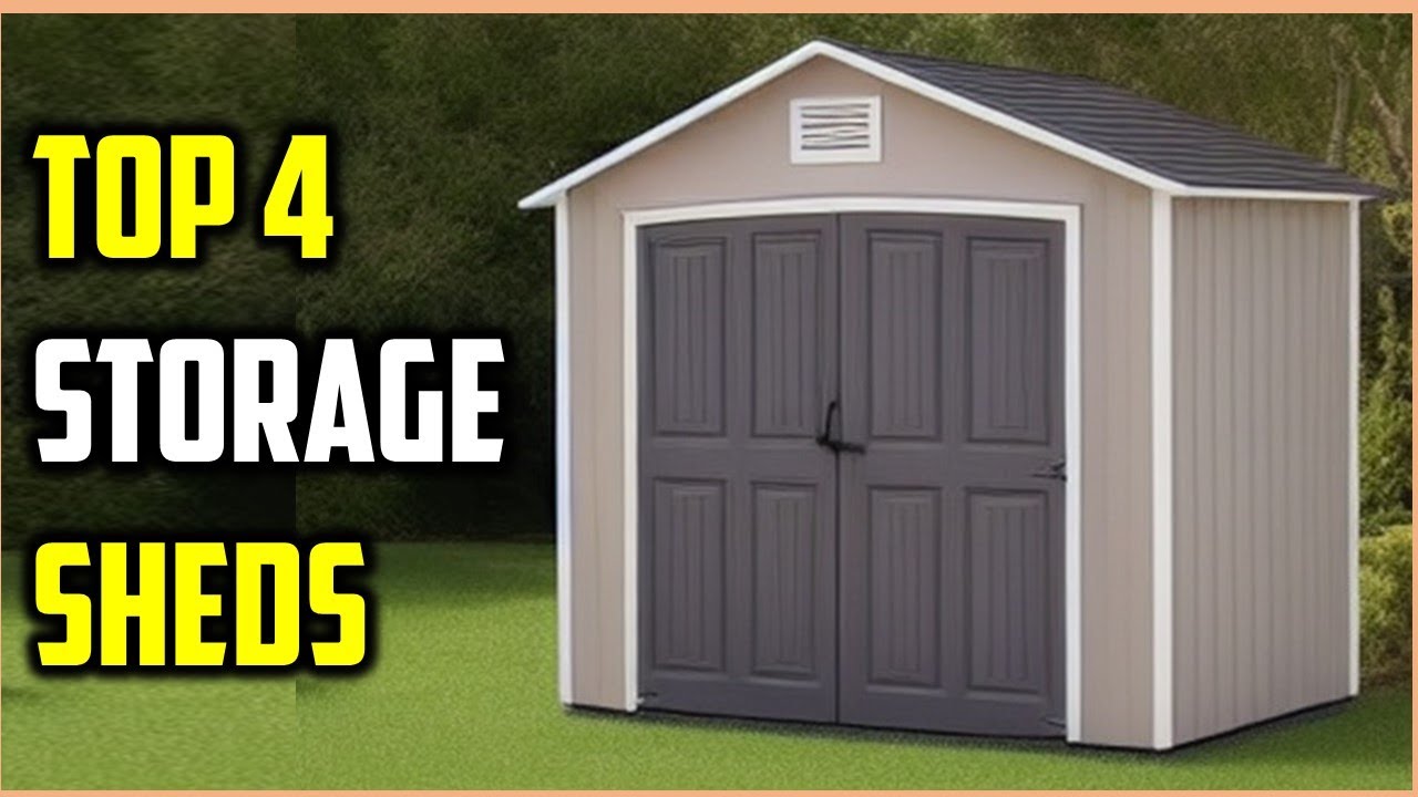 ✅Best Storage Sheds 2023 | 4 Best Sheds in 2023 - Storage Shed Reviews