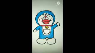 Doraemon Drawing Easy /How To Draw Doraemon#Shorts