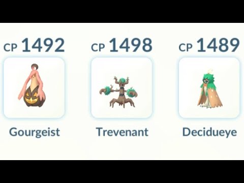 Pokémon GO: Trevenant e Gourgeist - Jogada Excelente