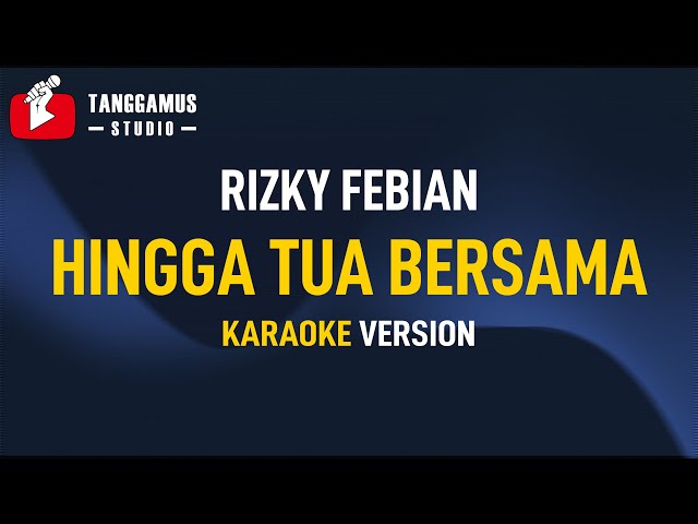 Rizky Febian - Hingga Tua Bersama (Karaoke) class=