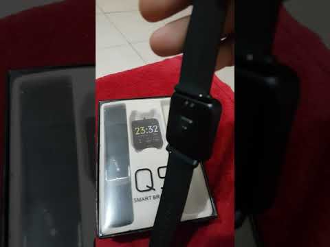 Smartwatch Q9 com problemas no sensor de batimentos cardíacos e pressão sanguínea