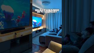 QUAL O TAMANHO DE TV PRA SUA SALA?