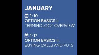 OIC 2024 Educational Series: Option Basics, Pricing Models and the Option Greeks