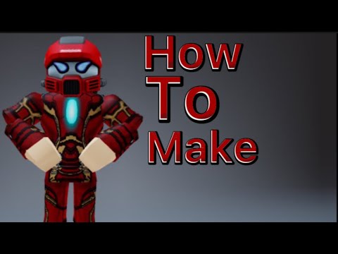 How To Make Iron Man (Roblox) - YouTube