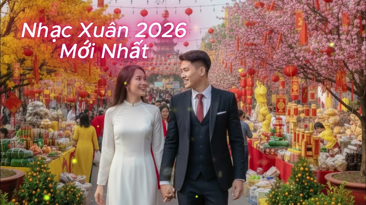 Xuân Đã Về - Nhạc Xuân 2026 vui nhộn - nhà nhà đón Xuân với những khúc hát vui tươi như mùa Xuân