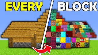 I collect EVERY block in Minecraft hardcore (Hindi)