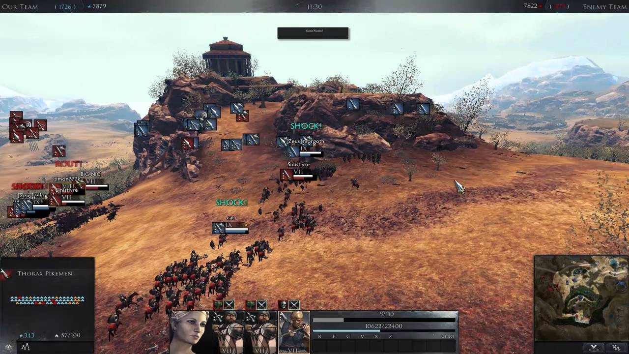 romeo Total War Arena. Штурм Фермопил преторианской кавалерией. Разбор битвы от CAT (8)