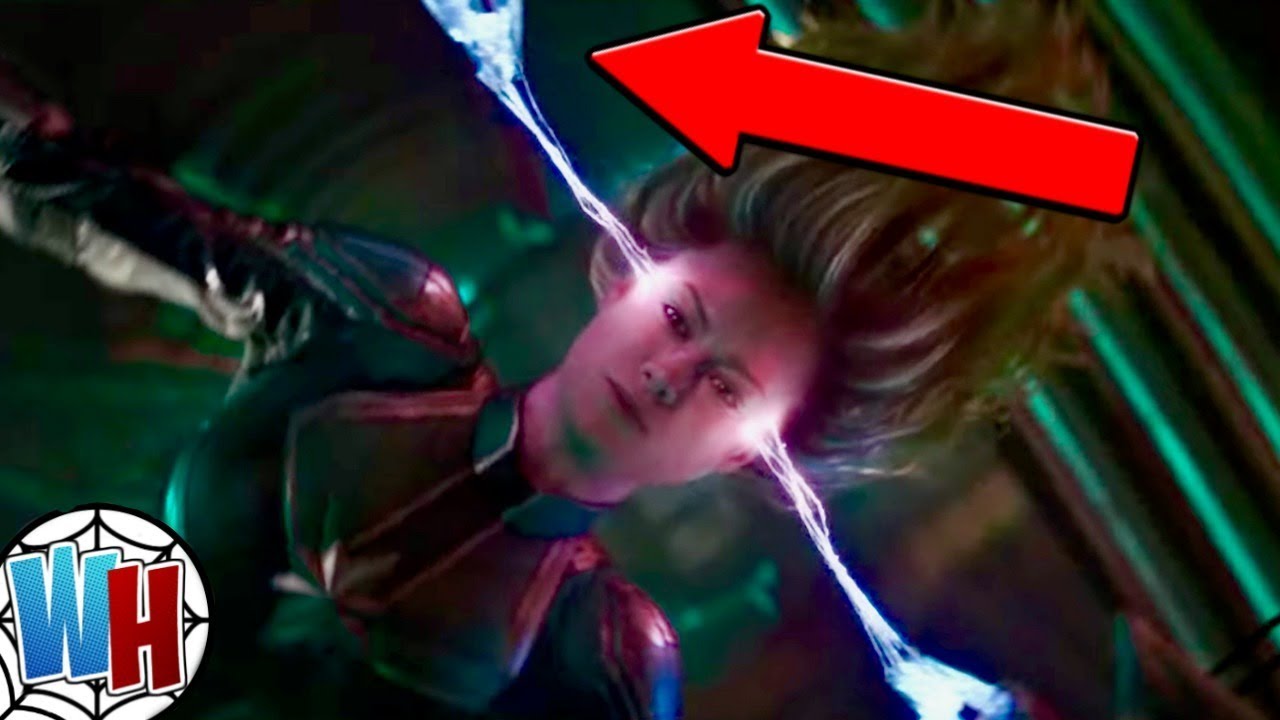 Captain Marvel Trailer ALL EASTER EGGS YOU MISSED!