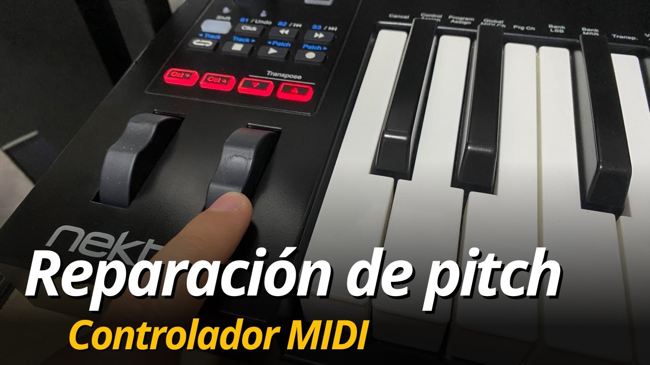 Reparación de pitch en controlador MIDI - Fallo de pitch - Solución - Abner Studio