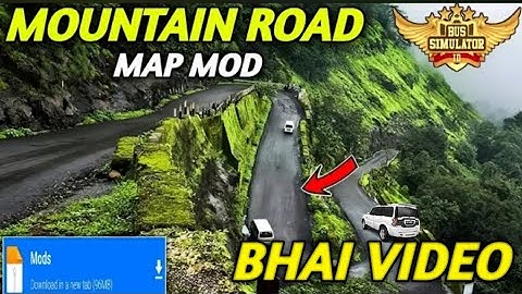 Latest Map Mod Bussid 3.7- New MountainOffroad Map Mod For Bus SimulatorIndonesialBussid Mod