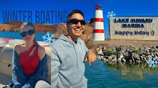 LAKE HAVASU in the winter!! Temo's 29 BDAY