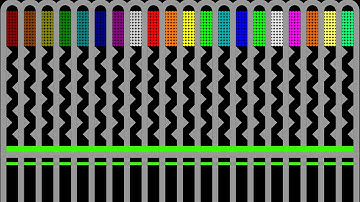 Mix and Separate - The Team Marble Race ASRM 41 in Algodoo