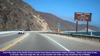 This video follows the world famous pacific coast highway, from point
mugu state park, to malibu city limits. also passes by la jolla
canyon, sycamore co...