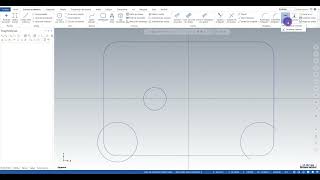 1- Creación de geometría básica de pieza con MasterCAM CAD CAM screenshot 1