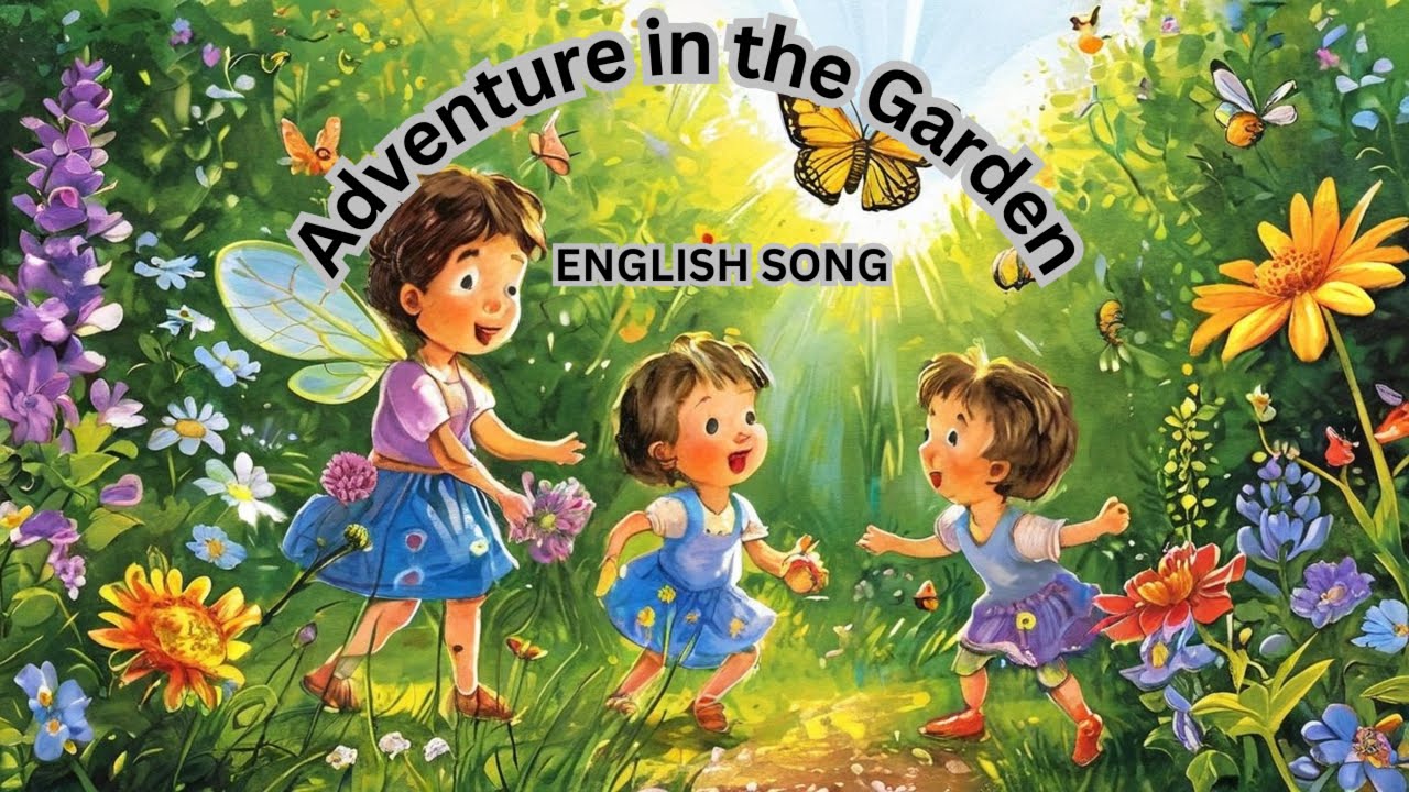 Adventure In The Garden | English Song | Cartoon Kids - YouTube