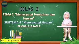 MATERI KELAS 3 TEMA 2 SUBTEMA 4 PEMBELAJARAN 4 MATERI KELAS 3 TEMA 2 SUBTEMA 4 PEMBELAJARAN 4