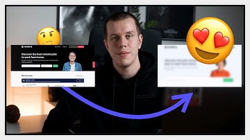 Before & After - UI Design - Redesigning the Remote Job Board