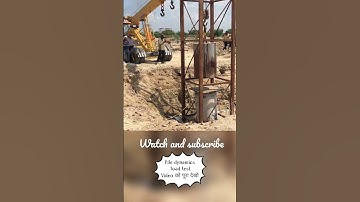 Pile Load Test #shorts #structure #hydra #crane #viral #river #trending
