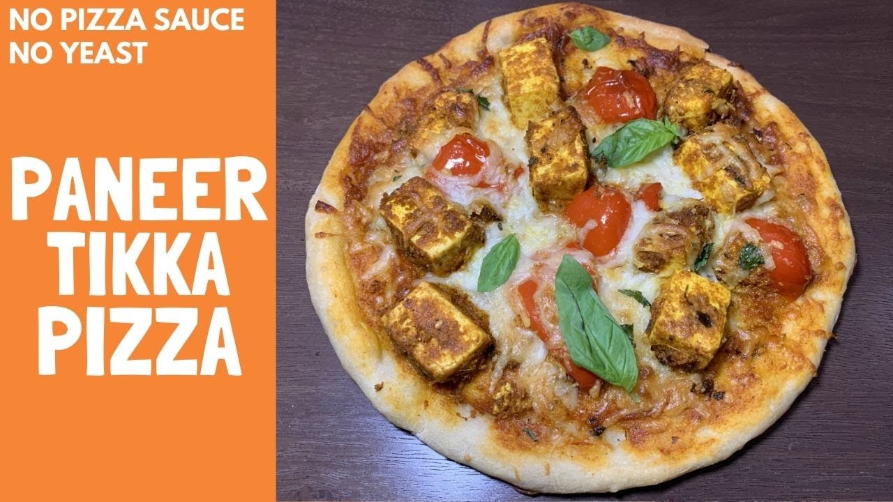 Paneer Tikka Pizza | | Paneer Pizza Without Yeast | homemade pizza with paneer | Spice Mix Kitchen