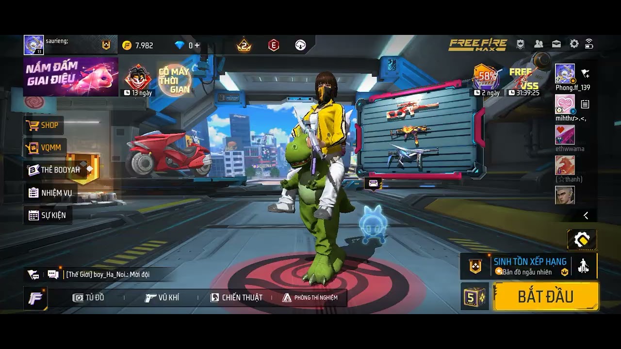 ACC vip 2 cs nhữg j?#nhasangtaofreefire