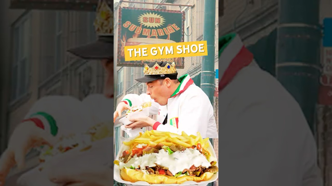 The WILDEST Chicago Sandwich?? Gym Shoe at Sun Submarine - YouTube