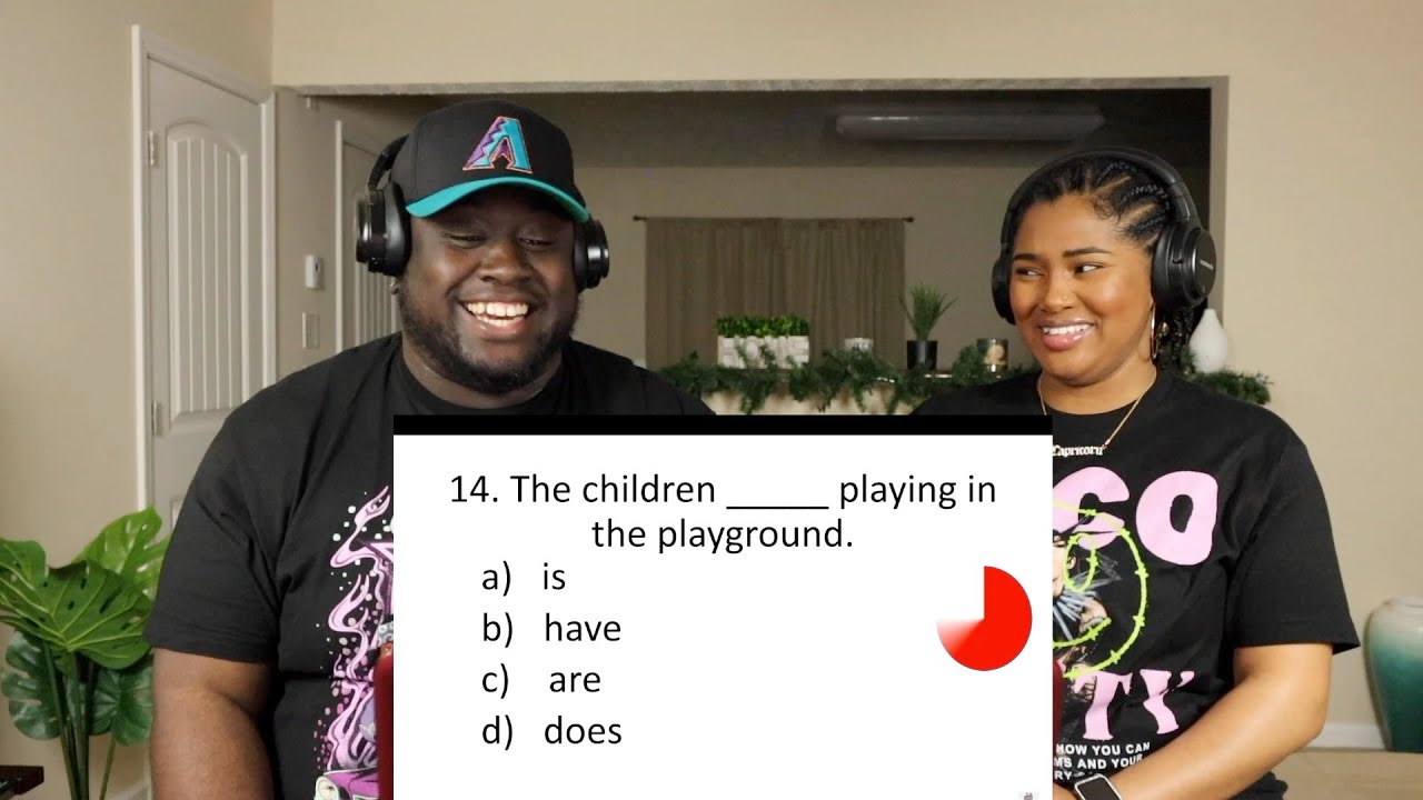 Kidd and Cee Takes On The Grammar Test